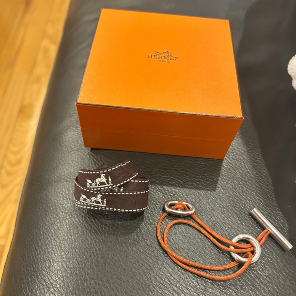 Hermès skipper bracelet in .925 silver